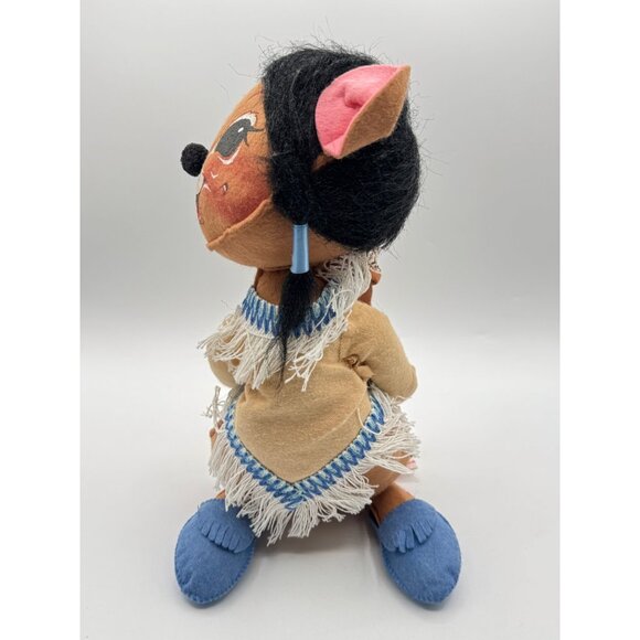 Vintage Annalee Indian Mother And Child Mouse 1988 Thanksgiving - Picture 2 of 9